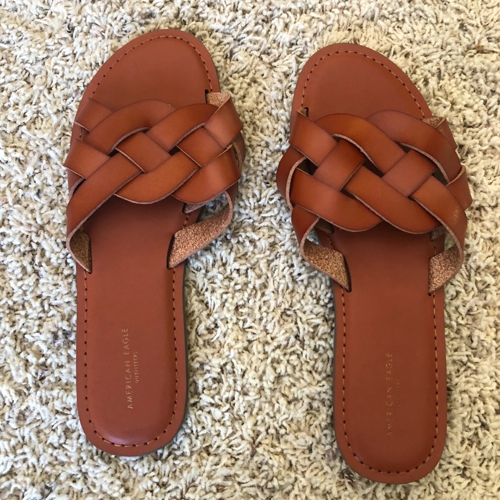 American Eagle Outfitters Brown Sandals